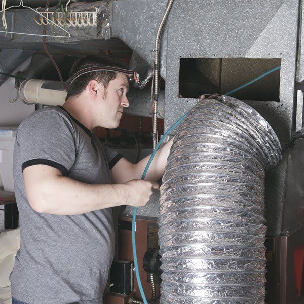 cleaning ducts in house