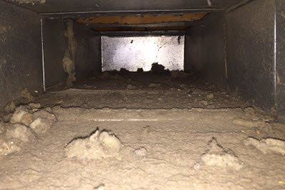 dirty air duct