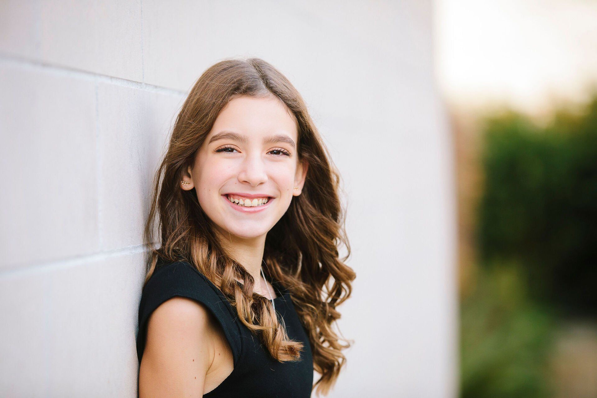 Bat mitzvah portrait photo