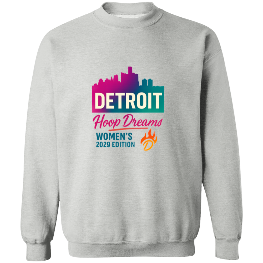 Gray sweatshirt with