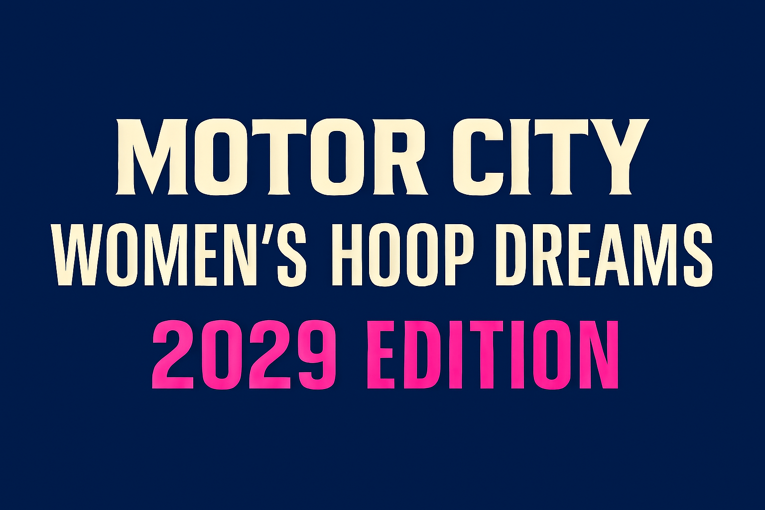 Text on a blue background: