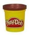 Yellow Play-Doh container with white lid, labeled 