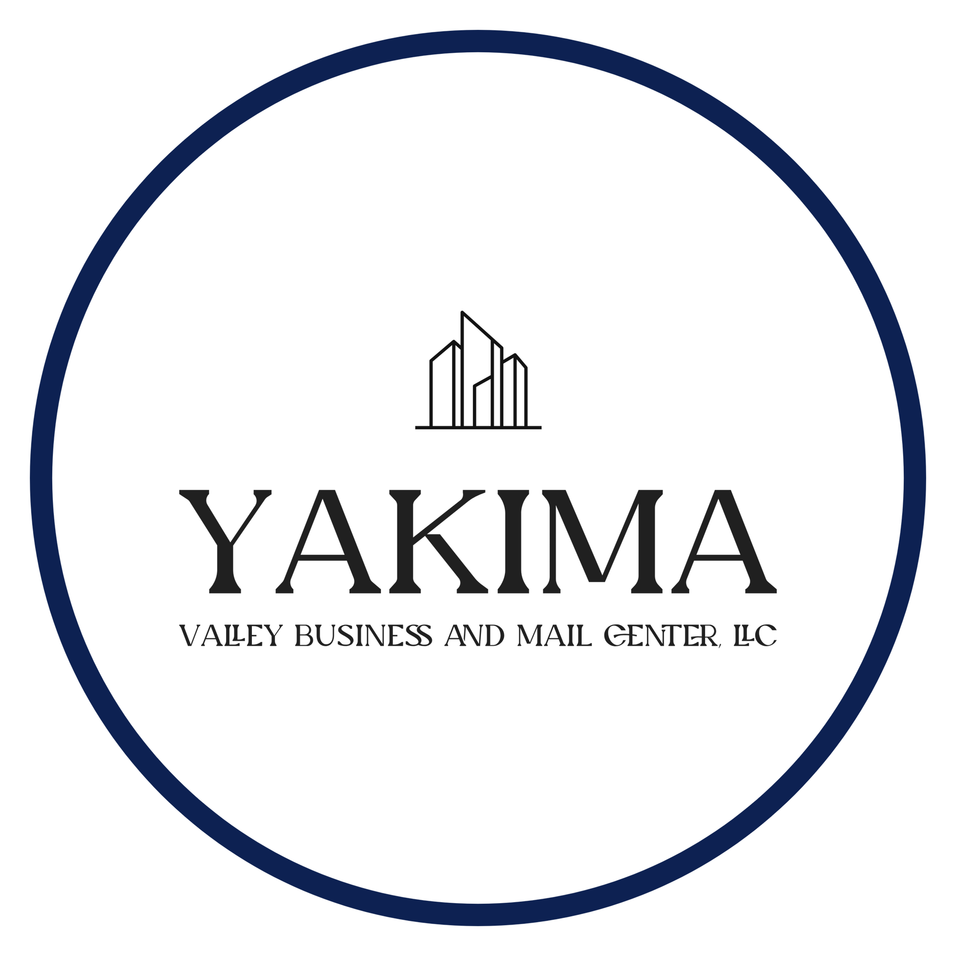 Yakima Valley Business and Mail Center Logo - Office and Mail Services