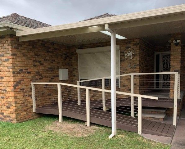 The Backyard Of A House With A Covered Patio — Hunter Home Services in Thornton, NSW