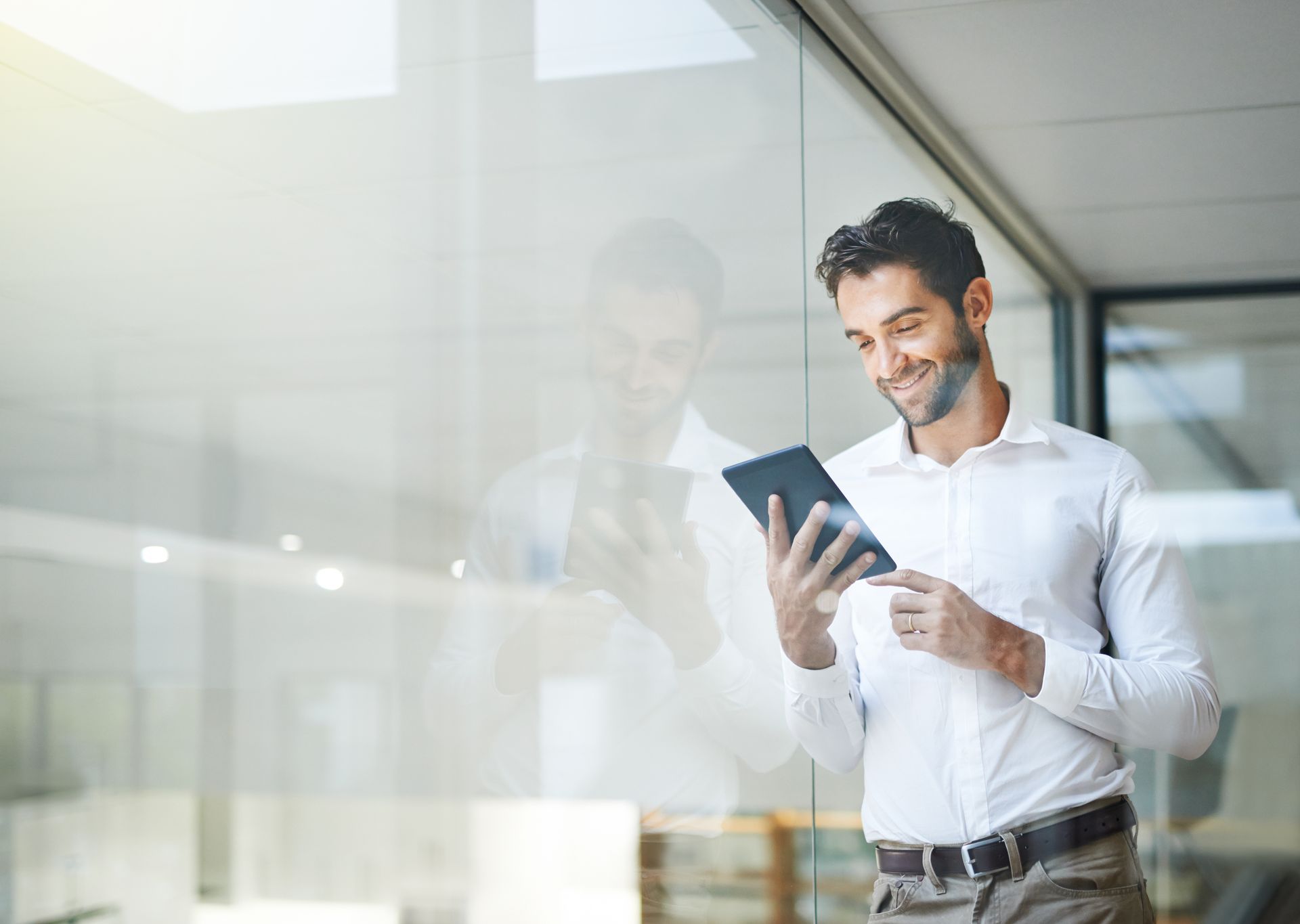 Consultor amb Tablet
