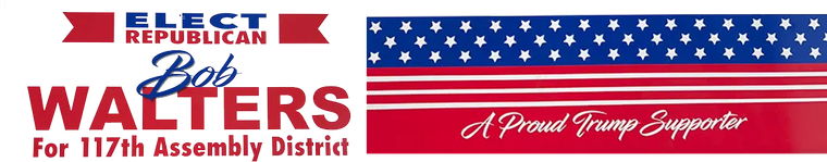 Bob Walters for NY 117 logo