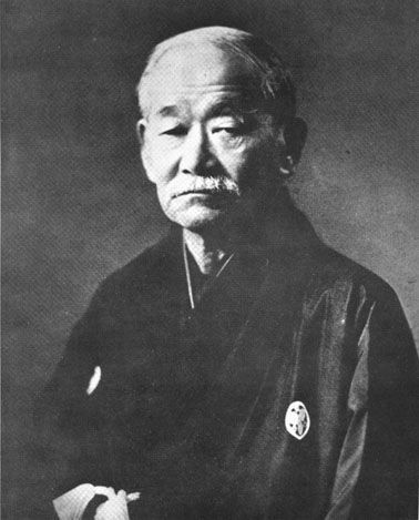 A photograph of Dr. Jigoro Kano