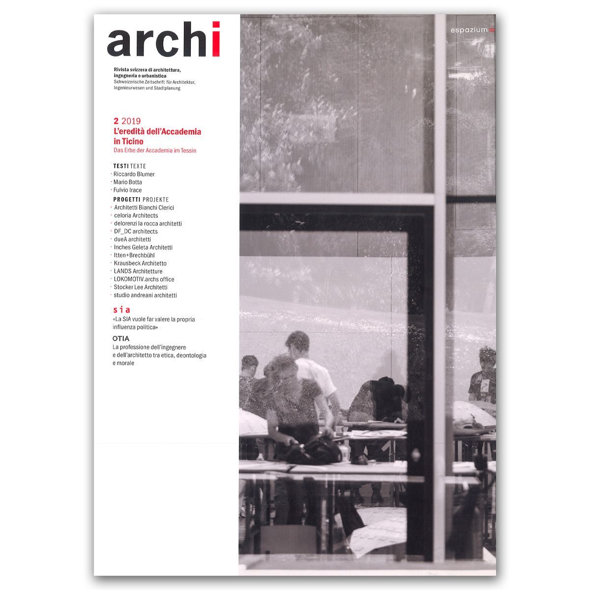 Copertina della rivista 