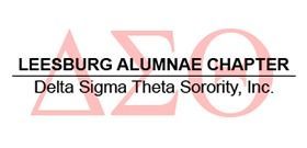 Logo for Leesburg Alumnae Chapter of Delta Sigma Theta Sorority, Inc.