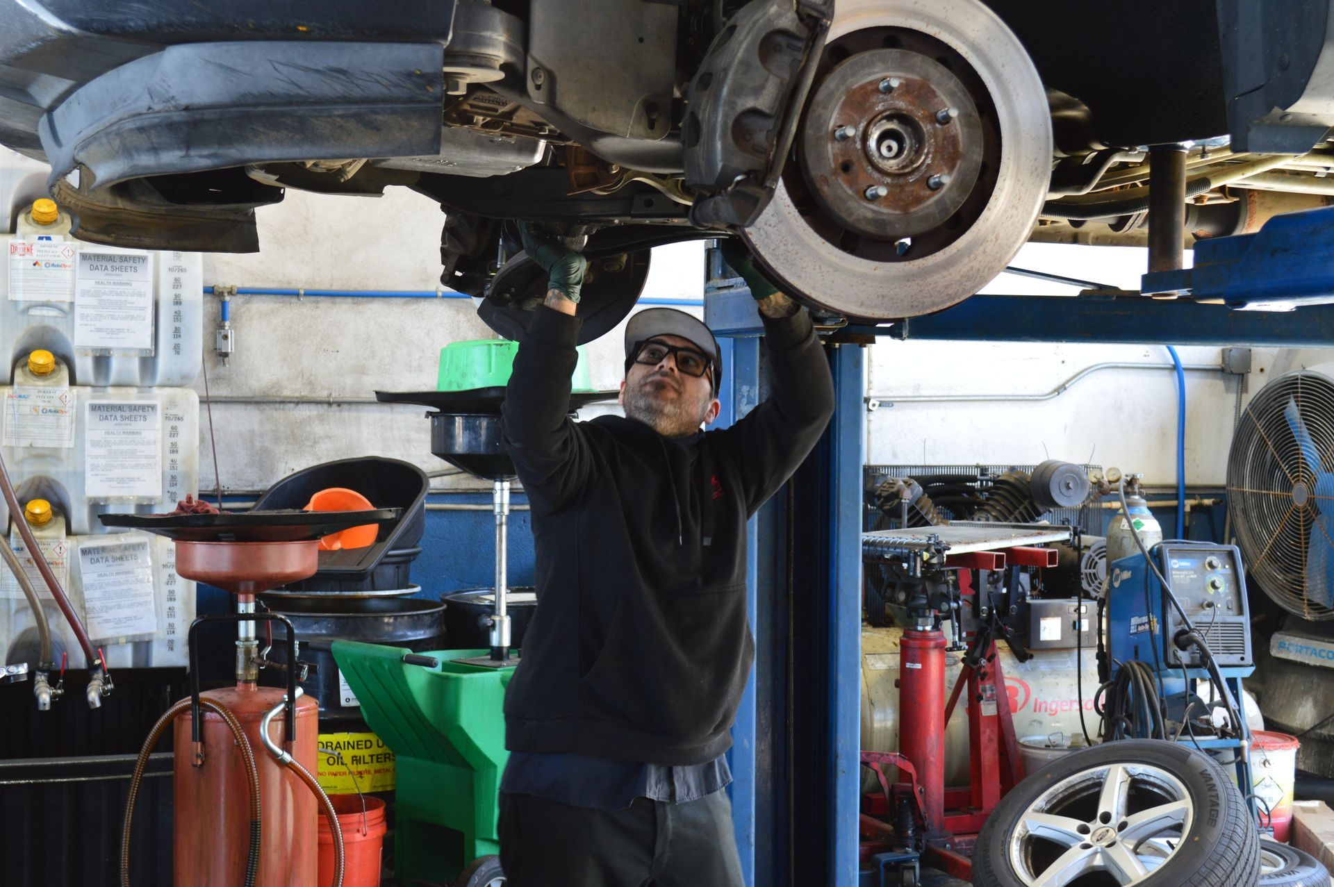 Expert staff at work in Redhawk Auto Service in California | Redhawk Auto Service