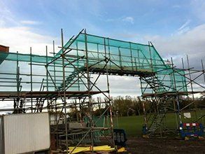 Scaffolding hire for commercial contracts