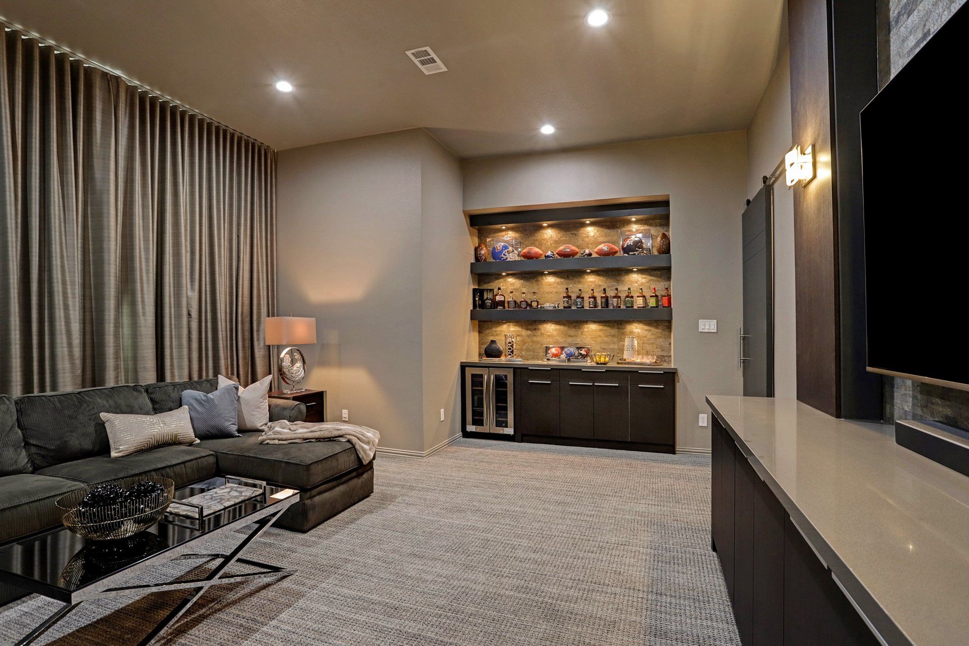 CM Designs Group Houston, TX Media/Game Room