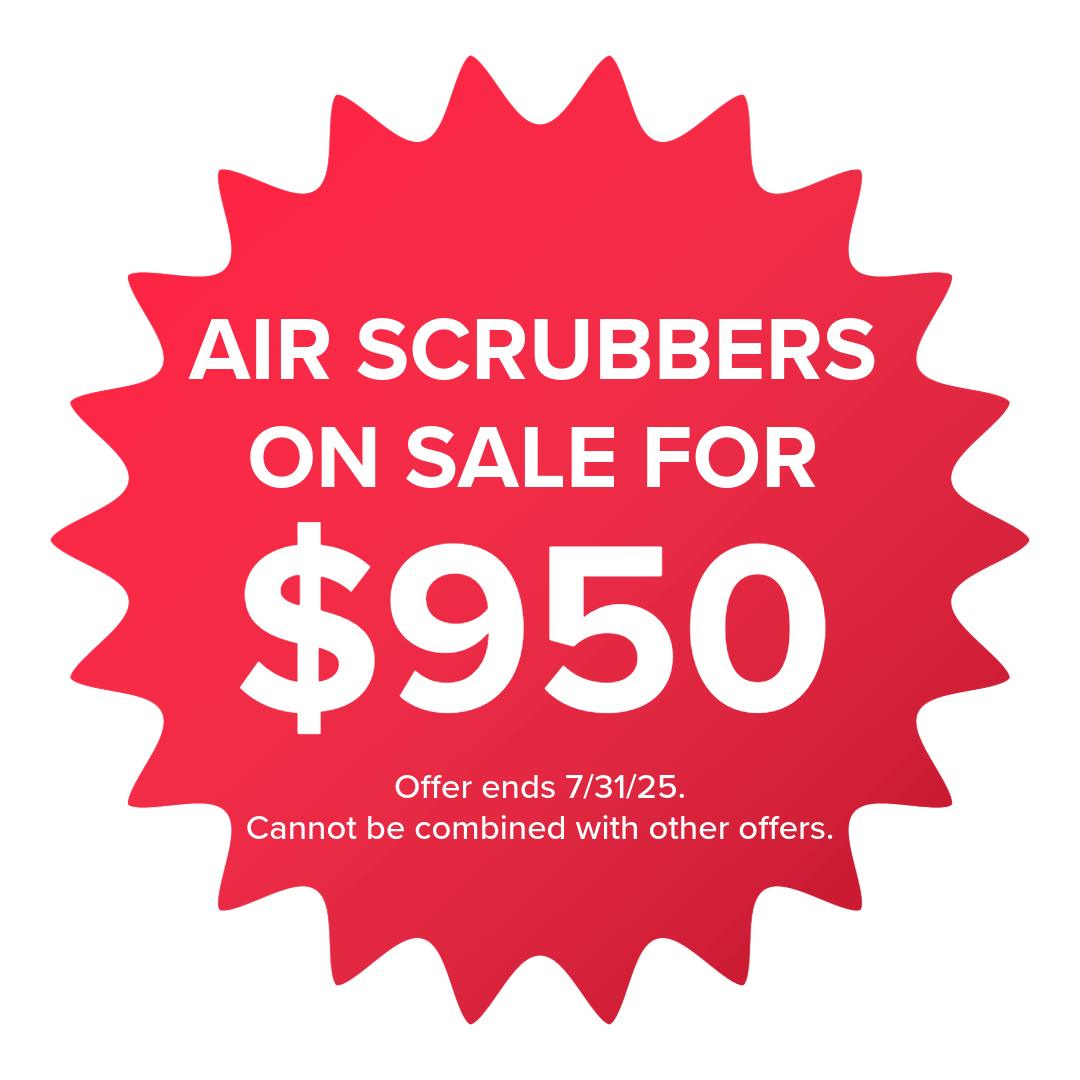 Get an air scrubber for only $ 998 was $ 1,275.