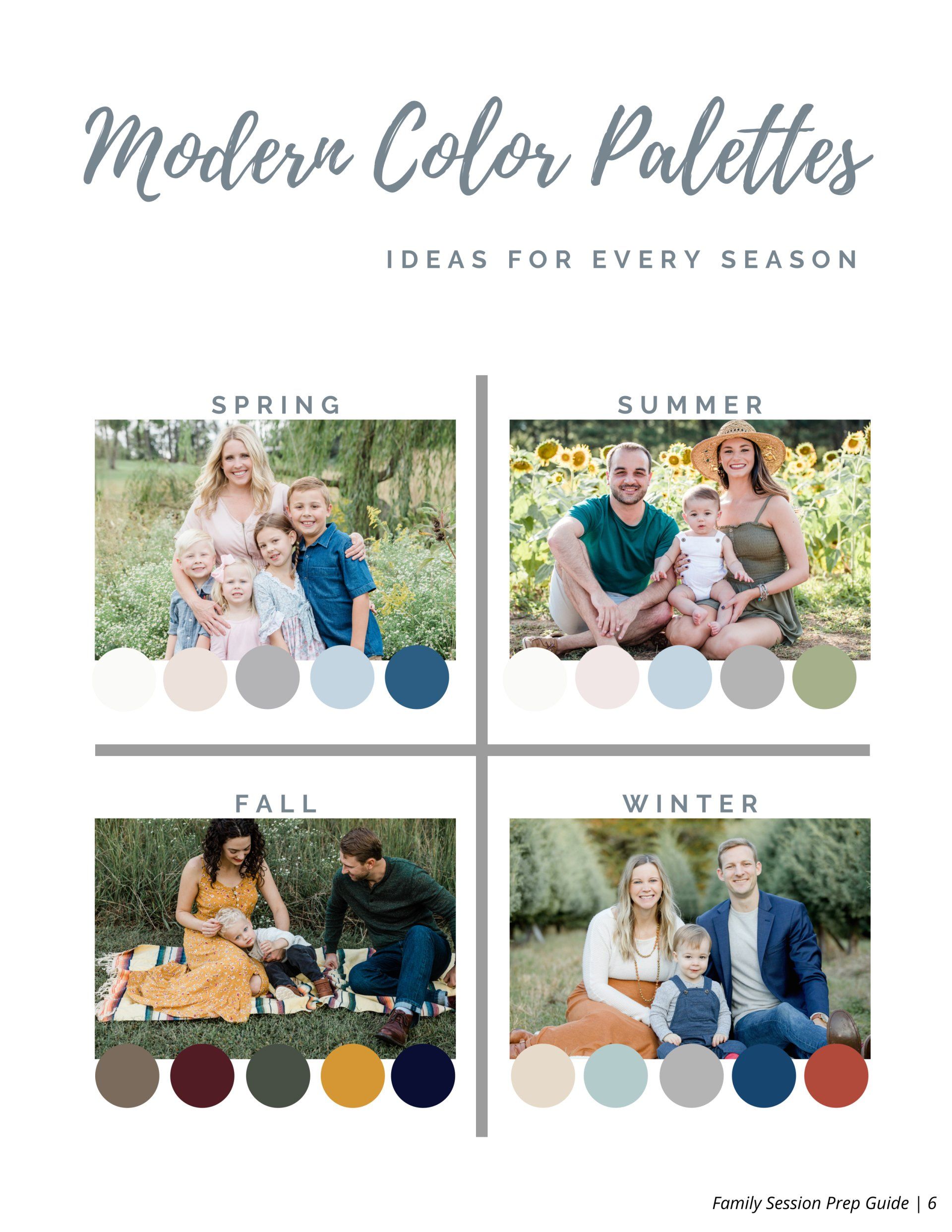 Modern Photography Color Palette