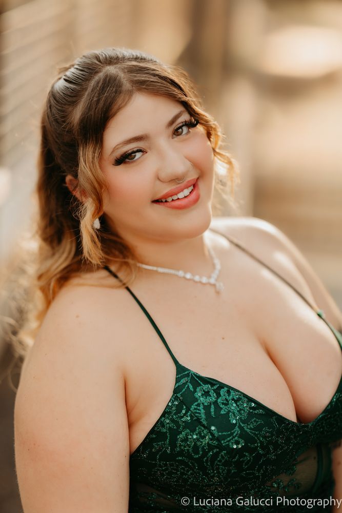 High school prom portraits in downtown Raleigh featuring elegant styling and natural light
