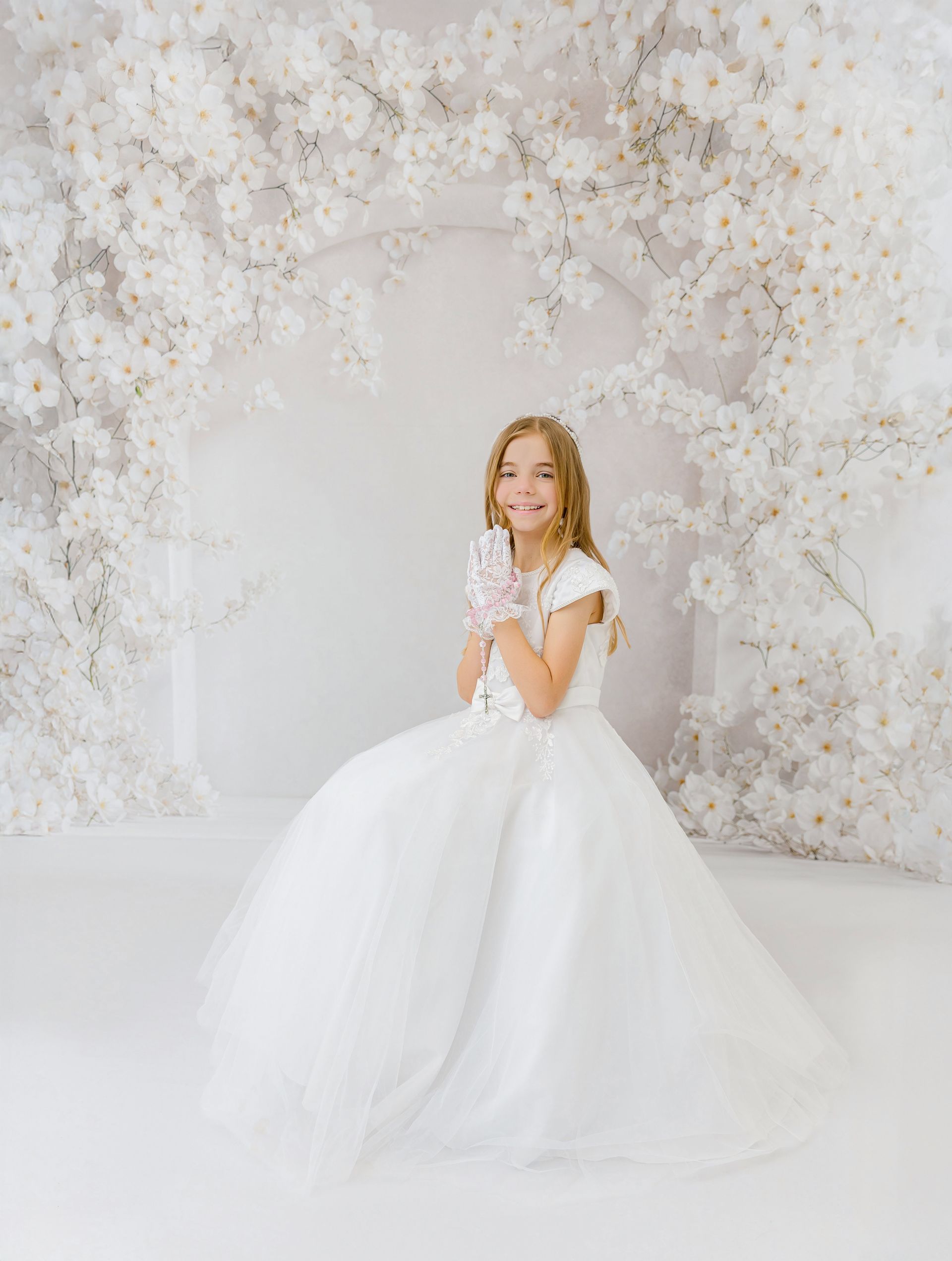 timeless first communion portraits triangle nc photographer