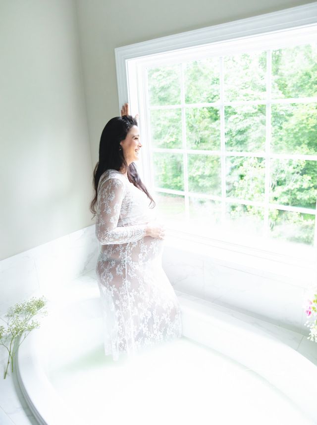 Milk Bath Maternity Session Milk Bath Maternity Session