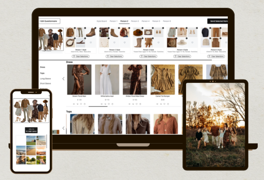 Summer Family Portrait at the Raleigh Rose Garden, NC