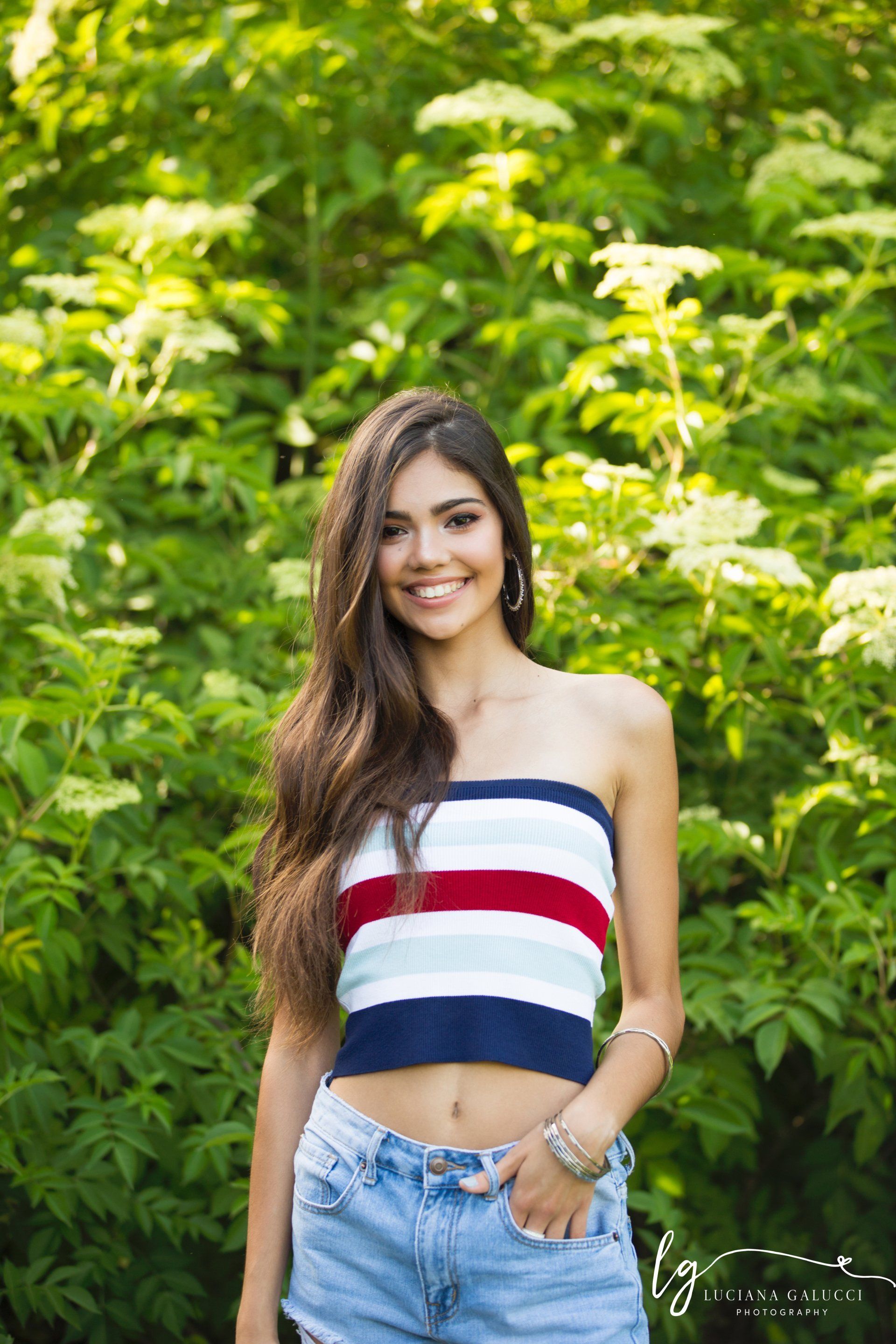 Gorgeous high school senior portrait session in Chapel Hill, North Carolina