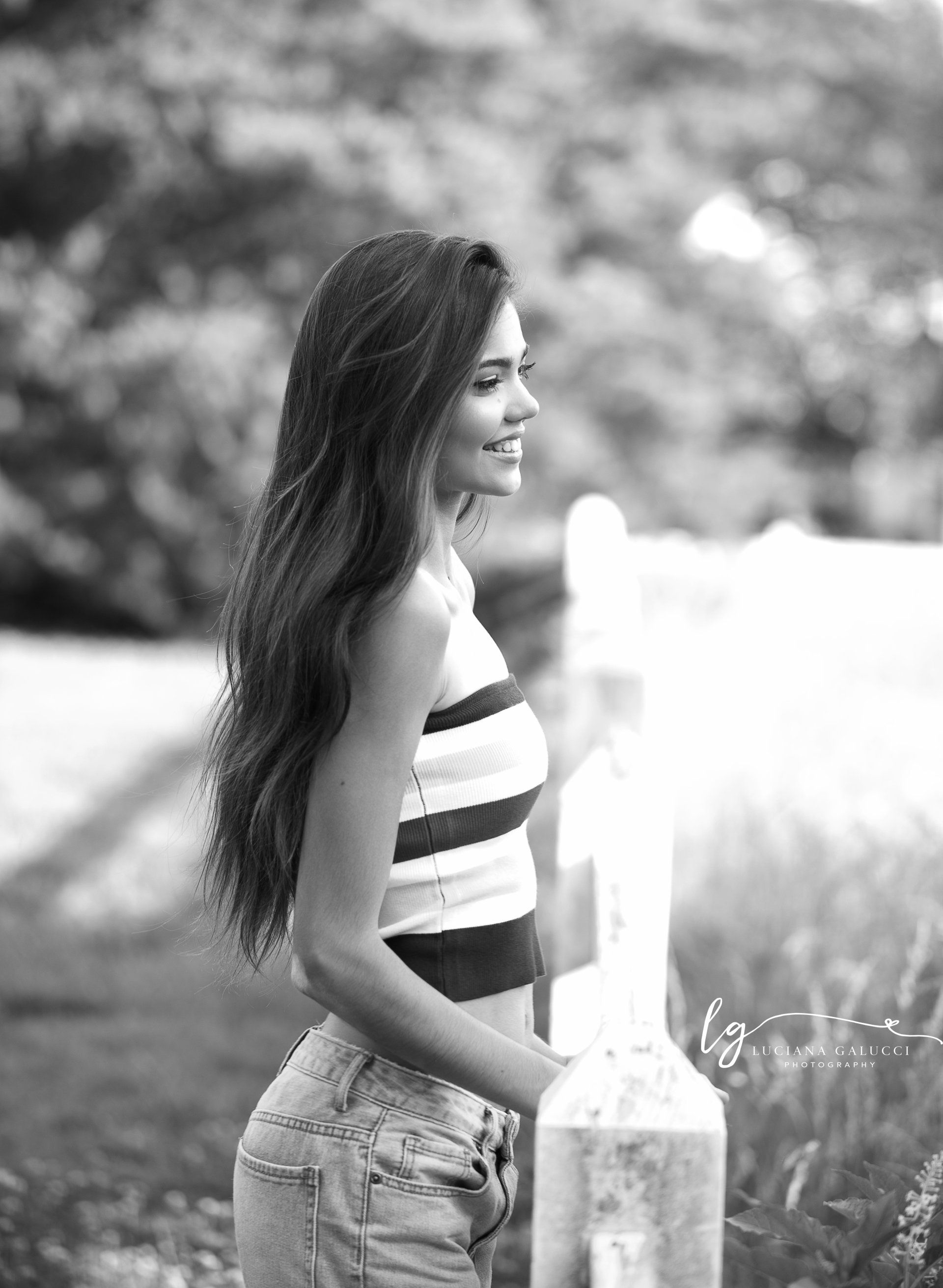 Gorgeous high school senior portrait session in Chapel Hill, North Carolina