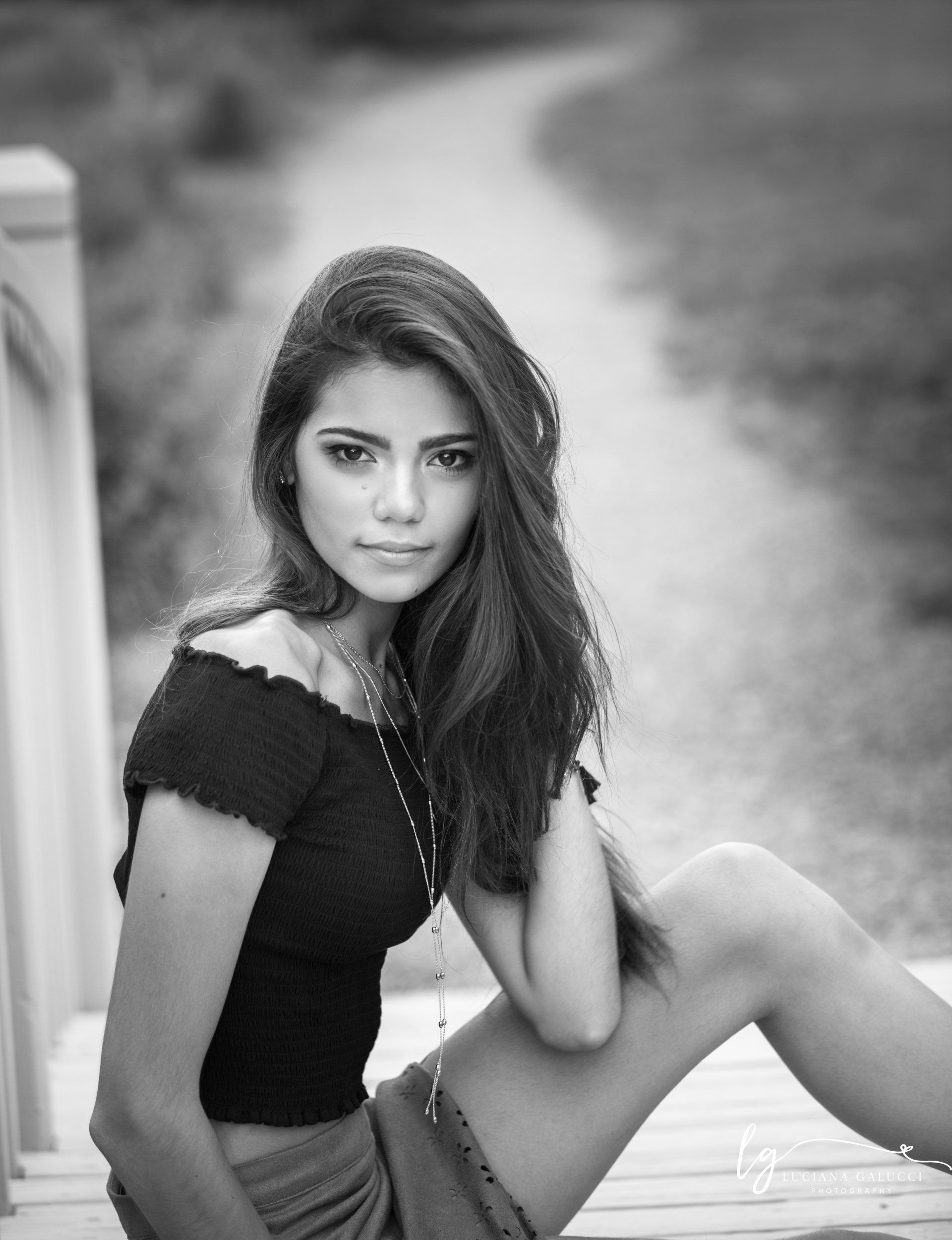 Gorgeous high school senior portrait session in Chapel Hill, North Carolina
