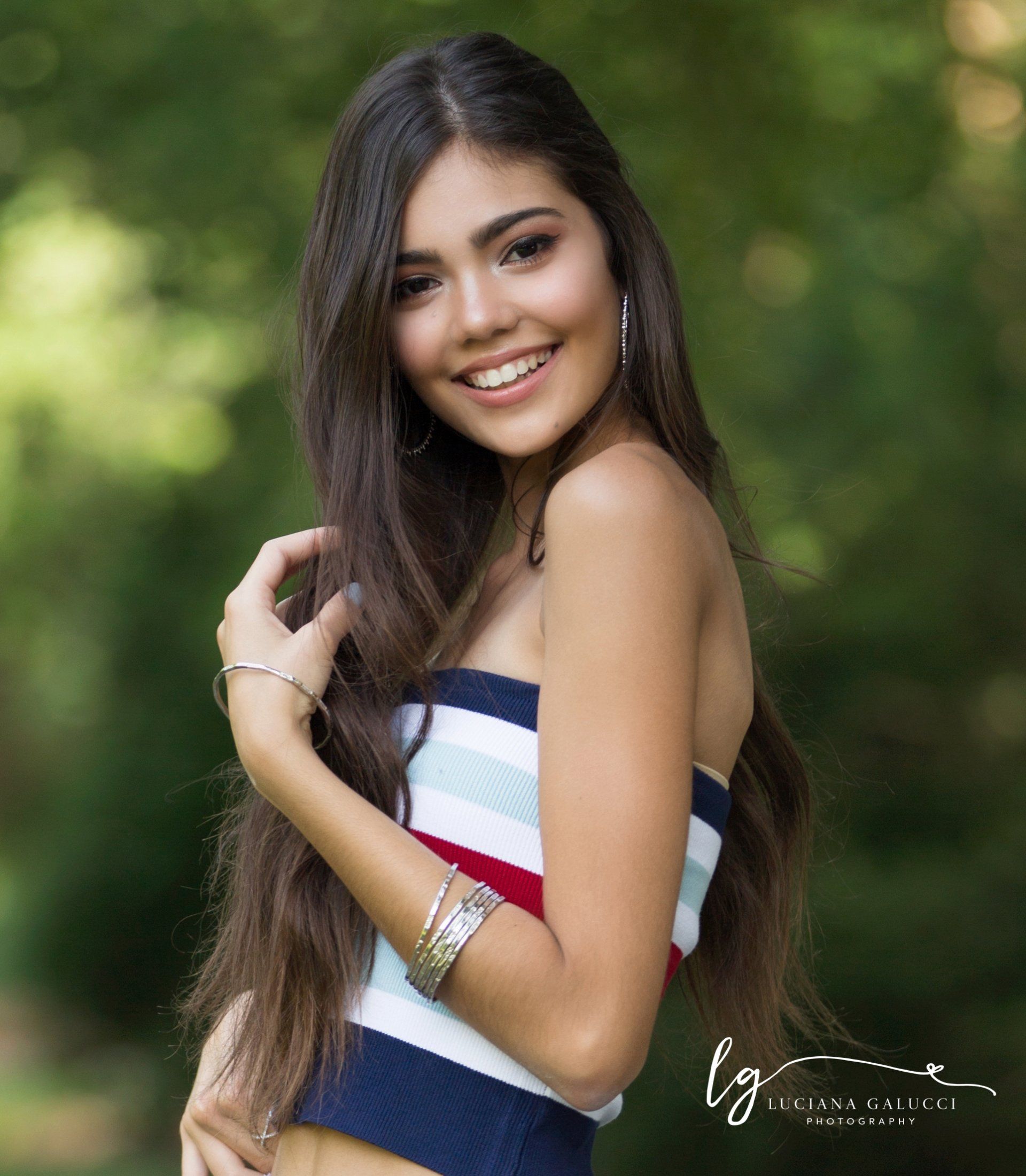 Gorgeous high school senior portrait session in Chapel Hill, North Carolina