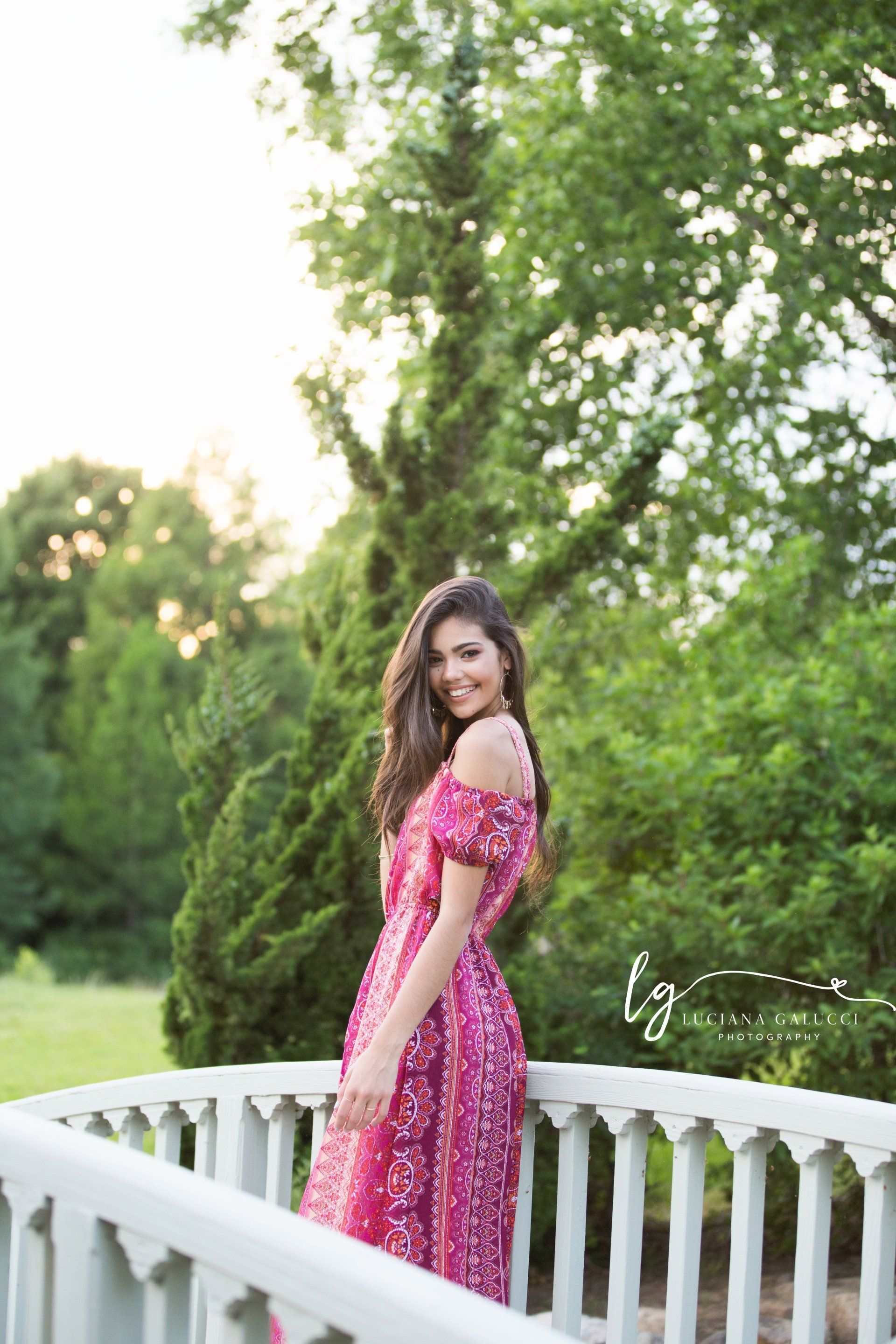 Gorgeous high school senior portrait session in Chapel Hill, North Carolina
