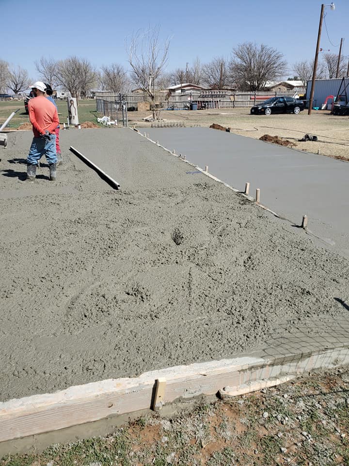 Concrete Work — Lubbock, TX — J-Steel Construction, LLC