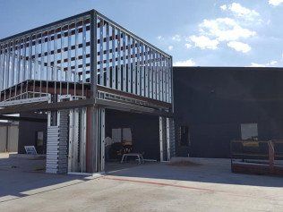 Steel Bars Frame — Lubbock, TX — J-Steel Construction, LLC