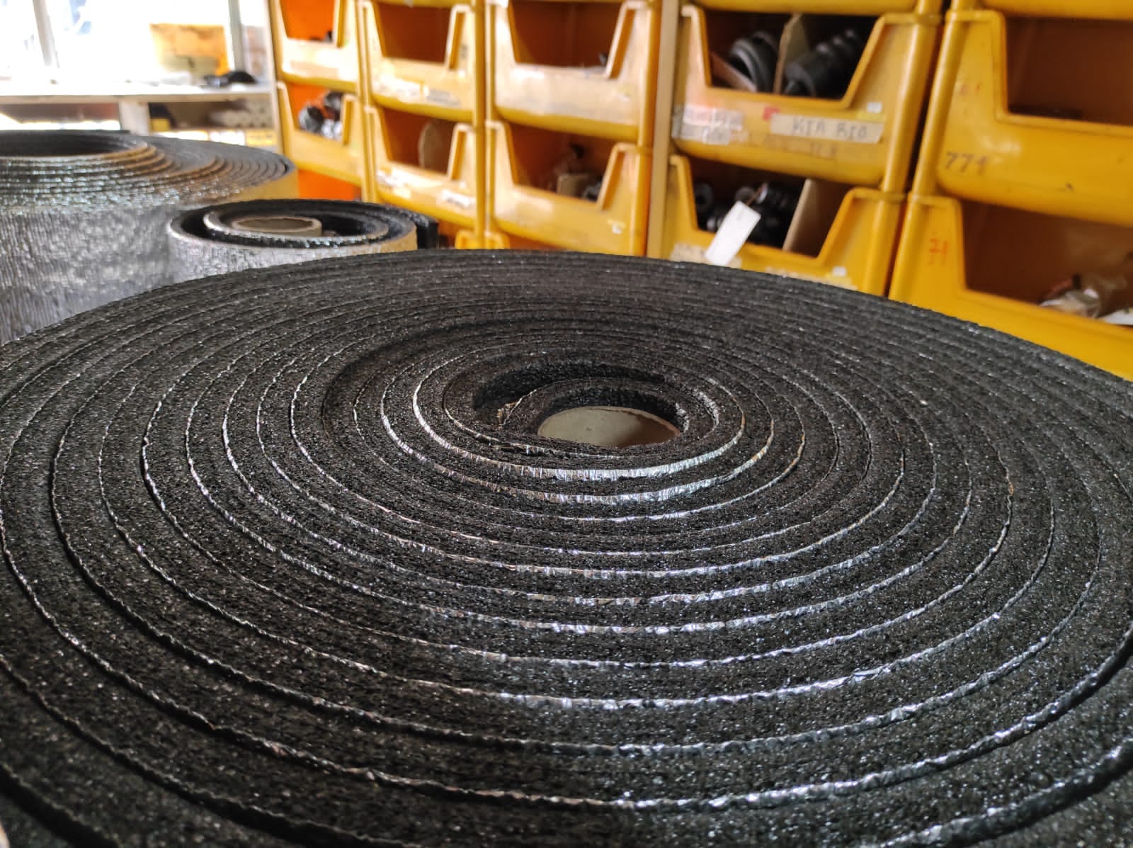 Venta de productos de caucho