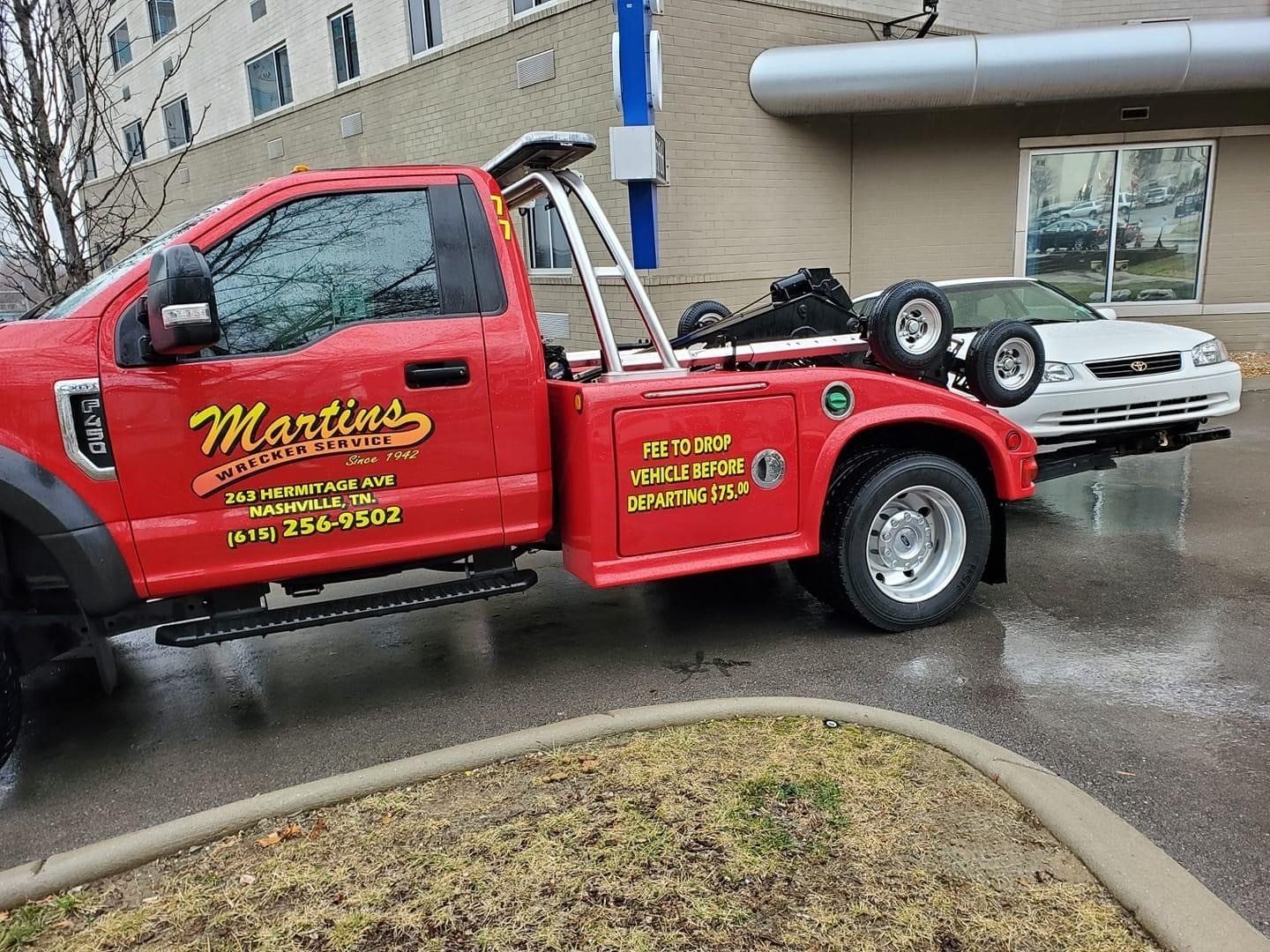 Martins Truck — Nashville, TN — Martin’s Wrecker Service
