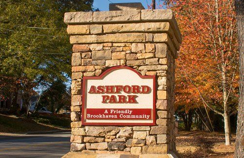 Ashford Park Sign