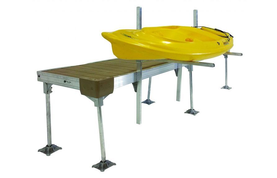 An image of the canoe and kayak rack