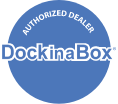 DockinaBox Authorized Dealer badge