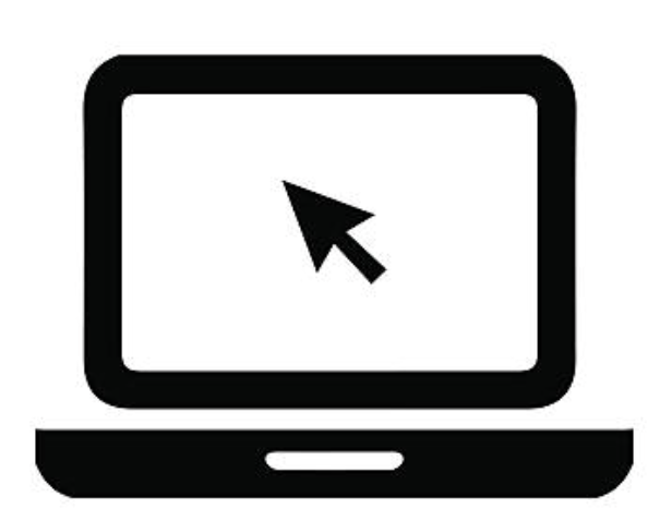 A google play and an apple app store icon on a white background.