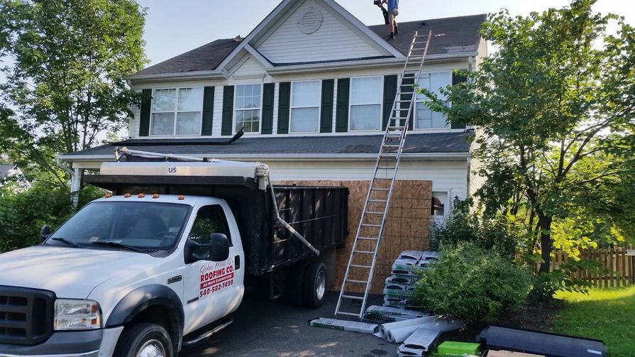 Fixing Roof — Fredericksburg, VA — John Mills JR Roofing Co.