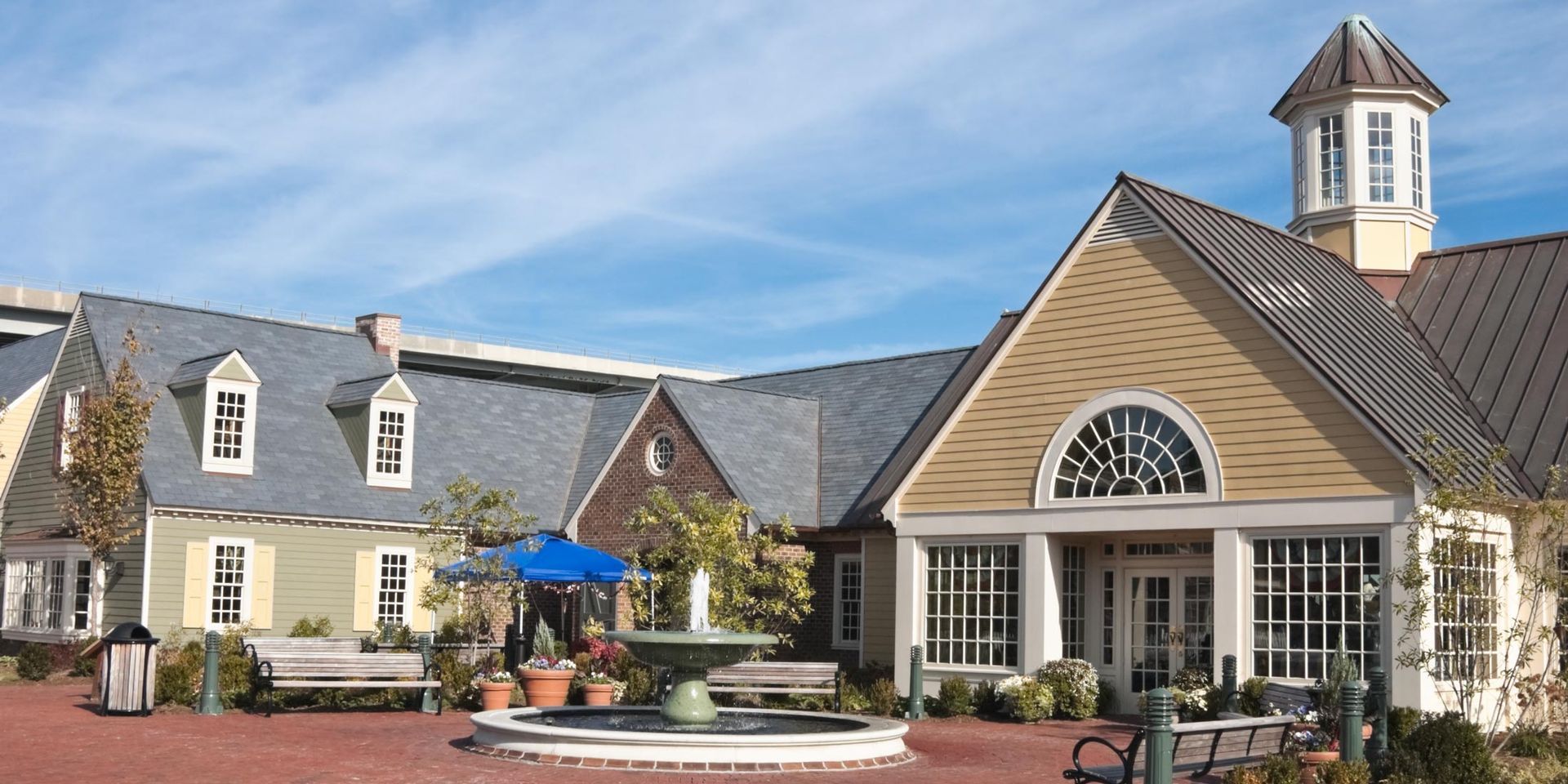 Strip Mall — Fredericksburg, VA — John Mills JR Roofing Co. Strip Mall — Fredericksburg, VA — John Mills JR Roofing Co.