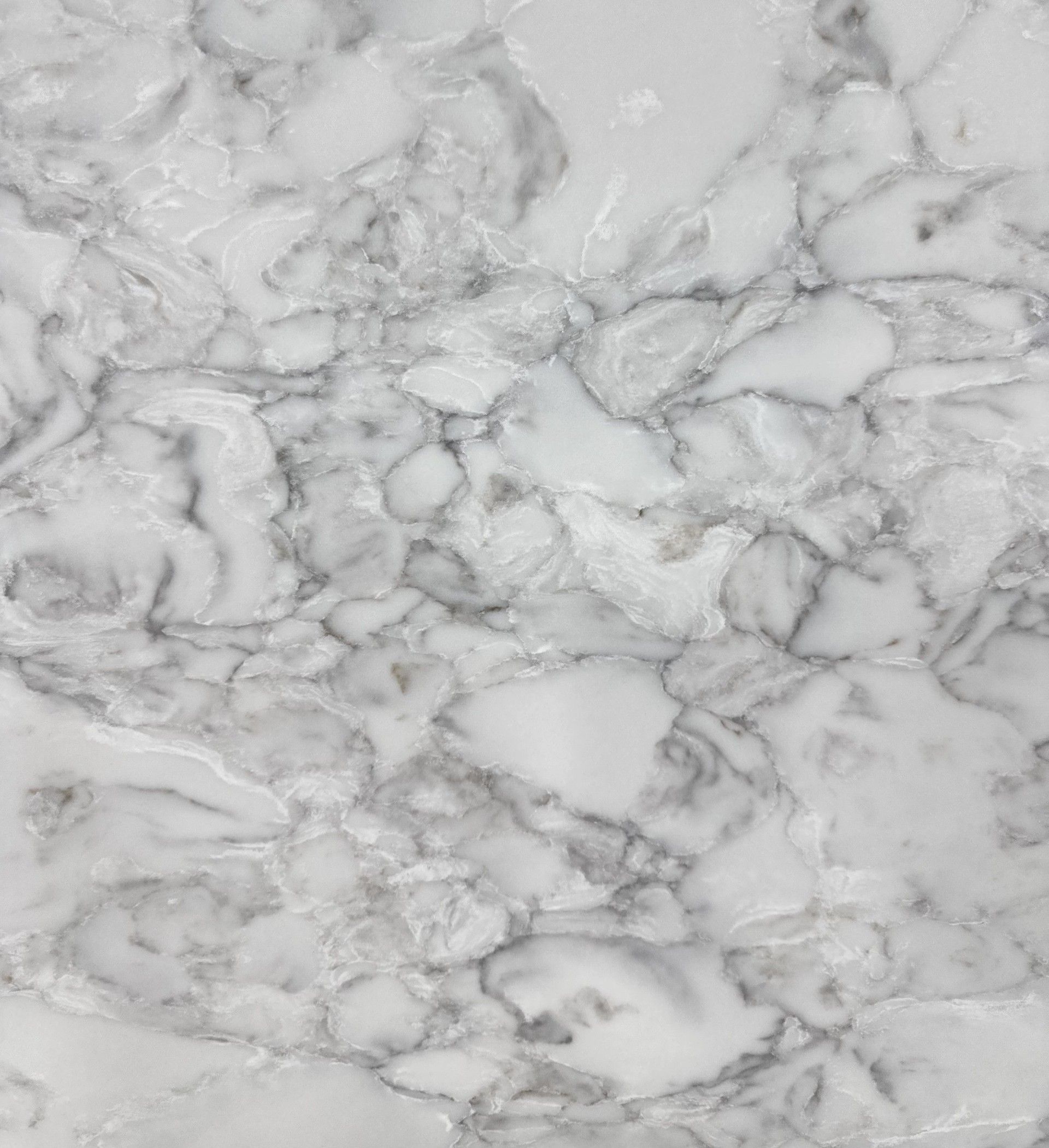 White and gray marble pattern with veining and textured surface.
