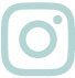 A blue instagram logo on a white background.