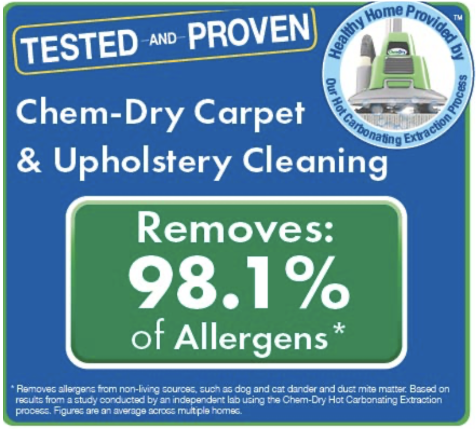 Chem-Dry ad: Shows 