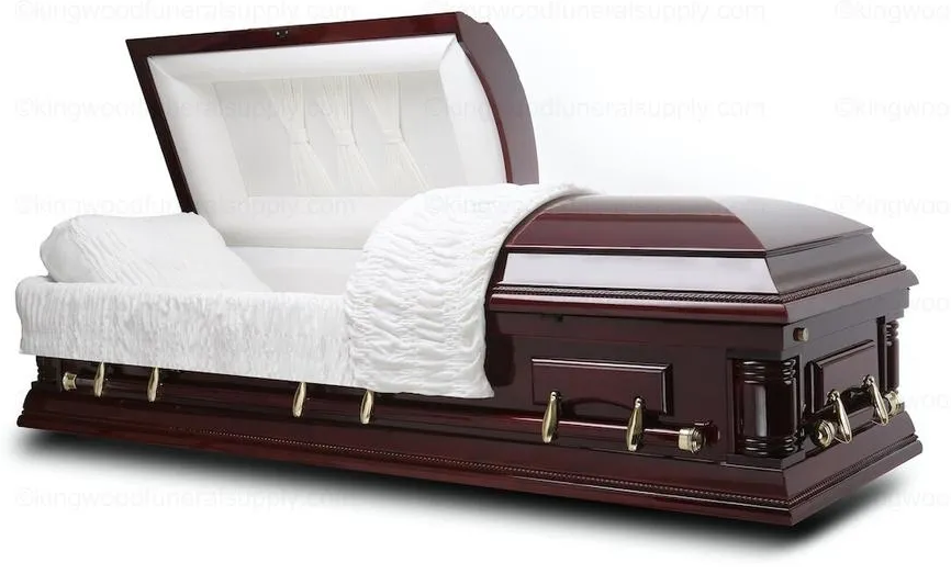 How much does a casket cost, image of a casket