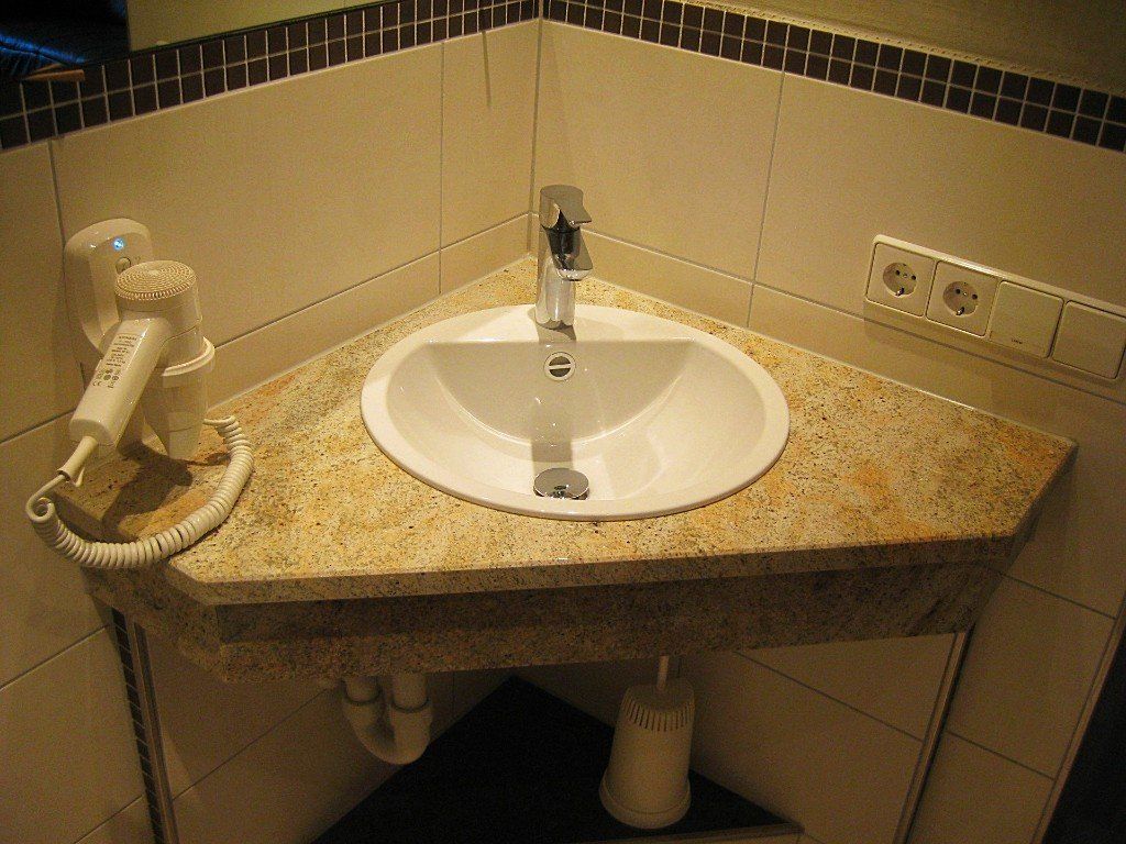 Waschtisch Naturstein Badezimmer WC Löffingen