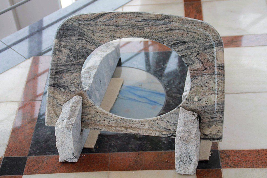 Waschtisch Naturstein Badezimmer WC Löffingen