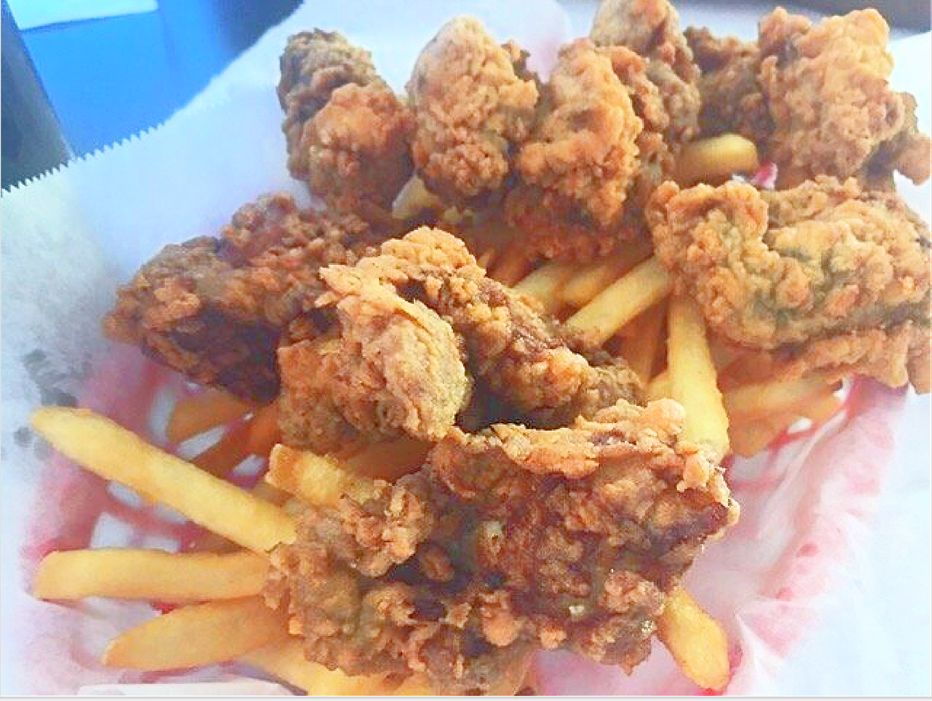 fried oyster basket
