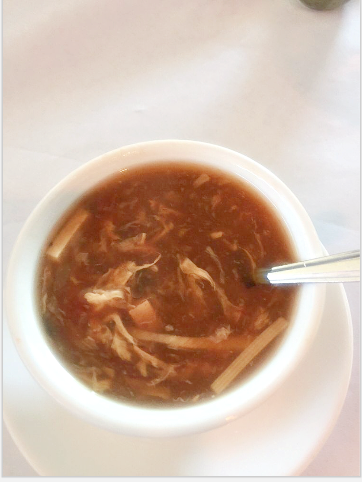 hot & sour soup
