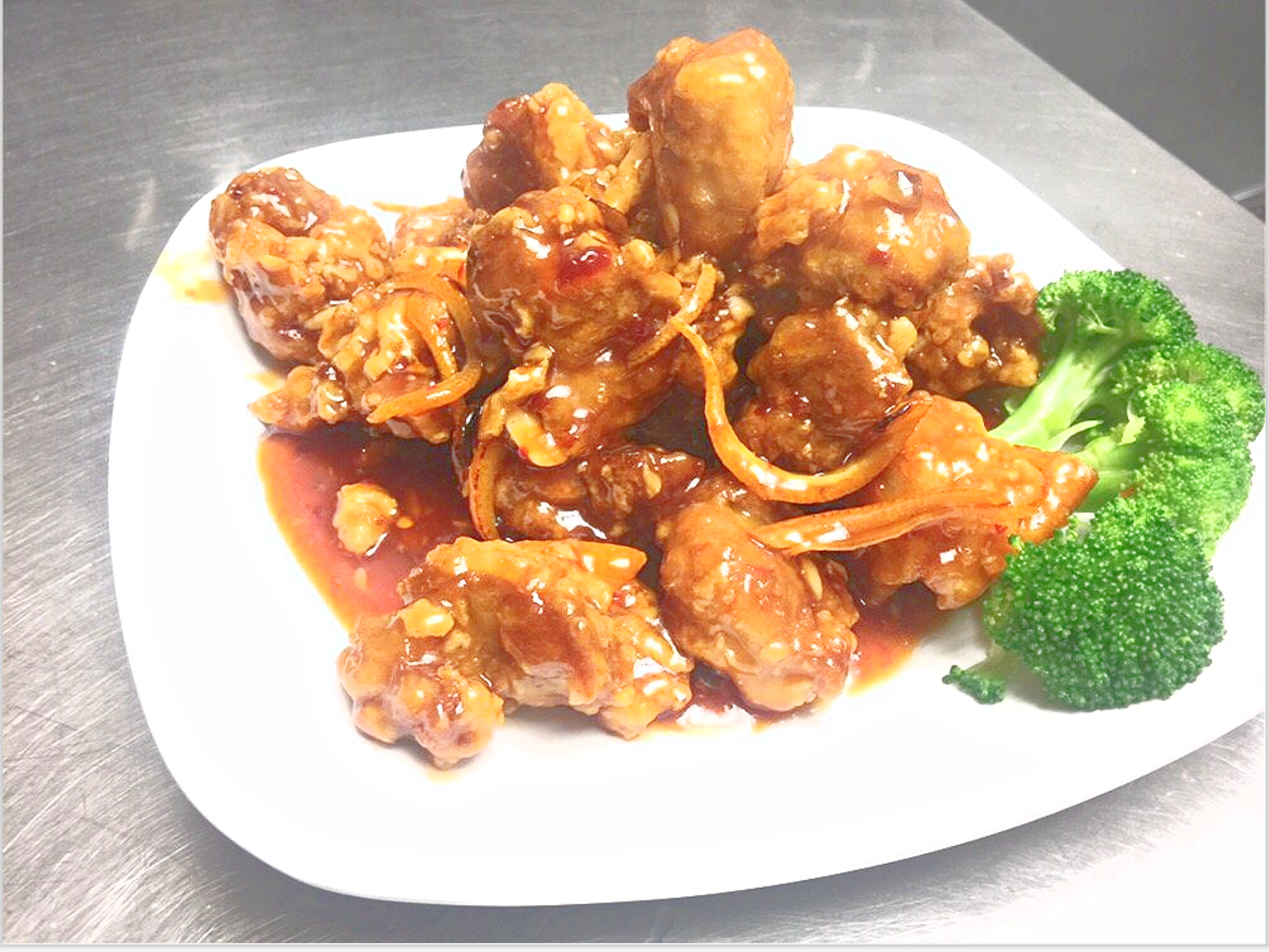orange chicken
