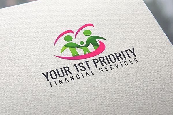 Your 1st Priority Financial Services mockup logo