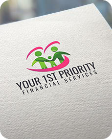 A close up of a worldwide insurance agency logo on a piece of paper.