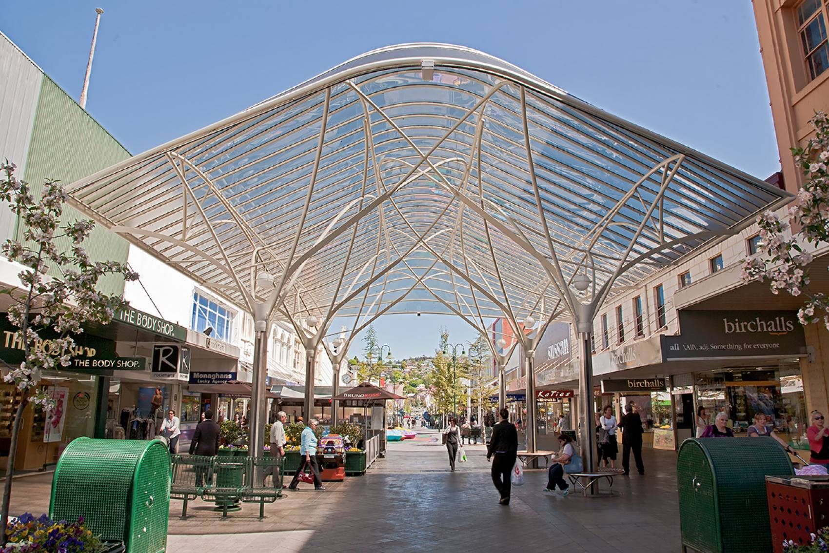 Launceston Mall Roof — Hobart, Tasmania — Nuts & Bolts Tasmania