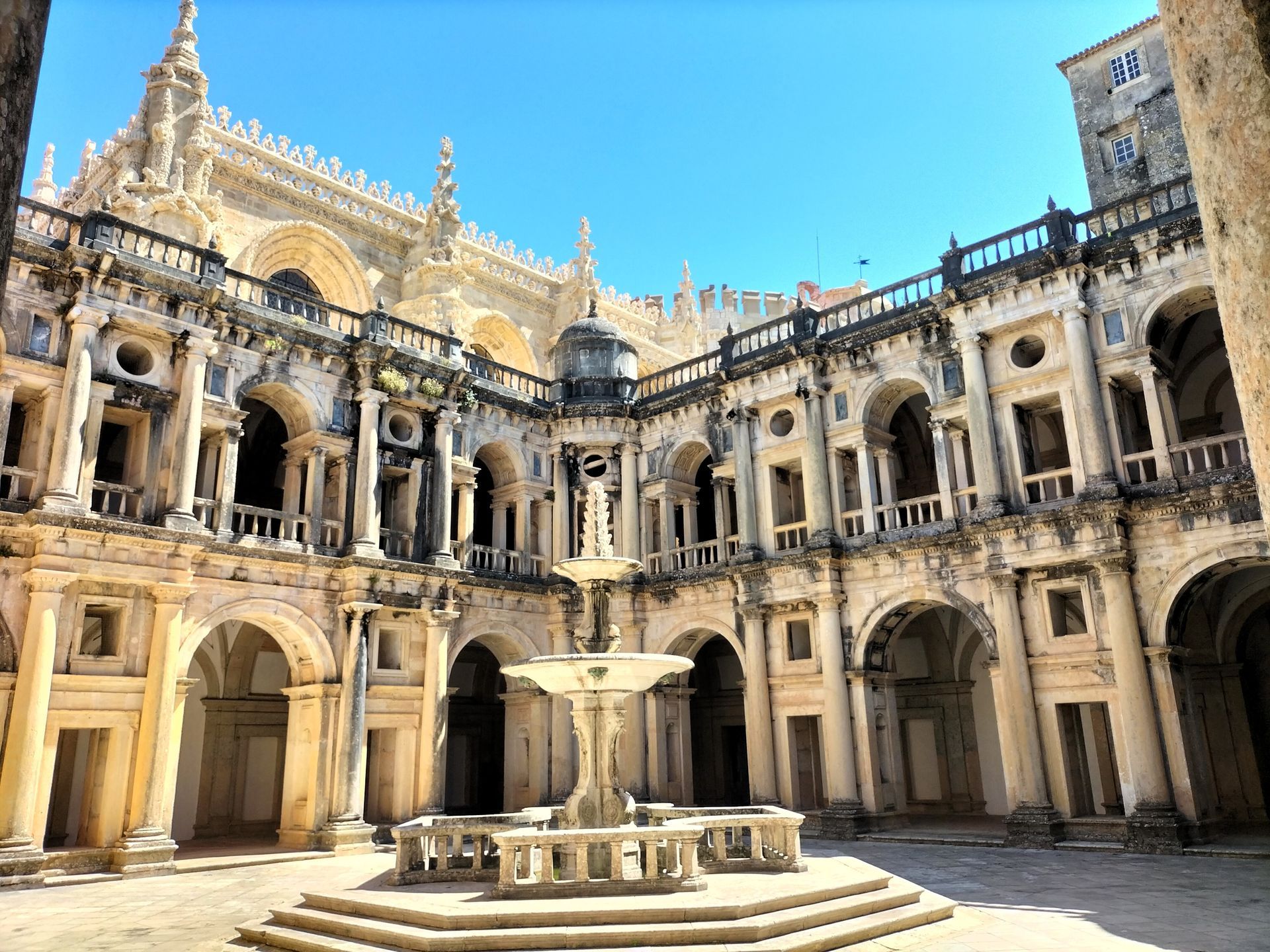 Tomar Knights Templar Convent of Christ Unesco  Cloister Tours The Amity Family
